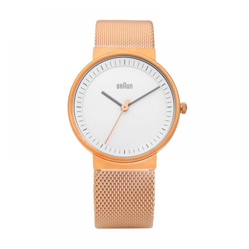 Braun Bn0031rgmhl Κλασικό Δημόσιο Μεταλλικό Ρολόι