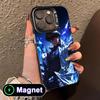 Yugioh Seto Kaiba Phone Case for iPhone 17 16 15 14 13 12 11 Air Pro Max Plus Colorful Silver MagSafe Cover