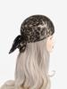 1pc Y2K Style Retro Spicy Leather Headscarf Hat Women Summer Square Scarf Hip-hop Kerchief Series Versatile Headband Hair Scarf