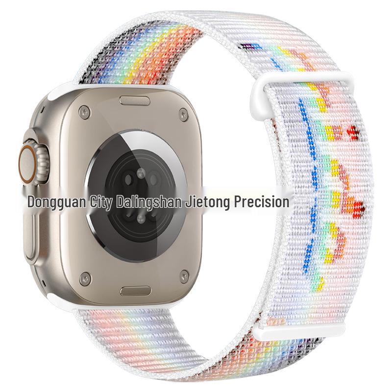 Compatible Braided Nylon Loop Strap for Apple Watch Series 10 & 98