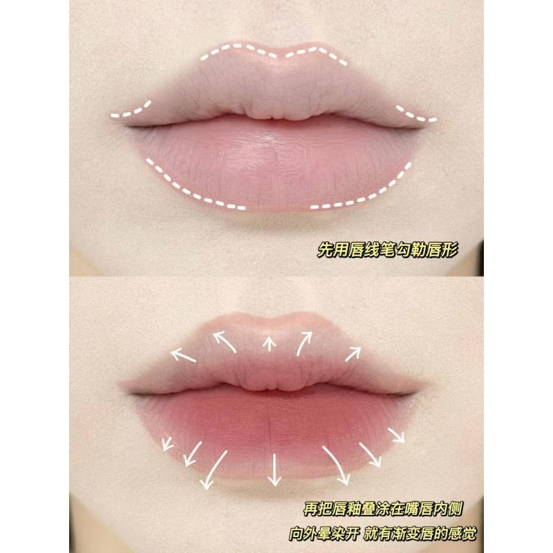 Matte Nude Lip Liner Pencil For Lip Contour Shaping Daily Makeup