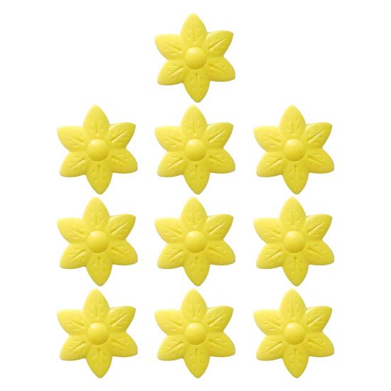 10Pcs Plant Fixing Clips Climbing Vine Wall Fixture Clips with Adhesive Leaf Flower Design Fixing Clips for Indoor Outdoor Pothos Wall Vines