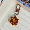 Keychain Pendant Corn Egg Tart Design Mini Size Food Keyring Keys Bags Phone Lanyard Versatile Hanging Ornament