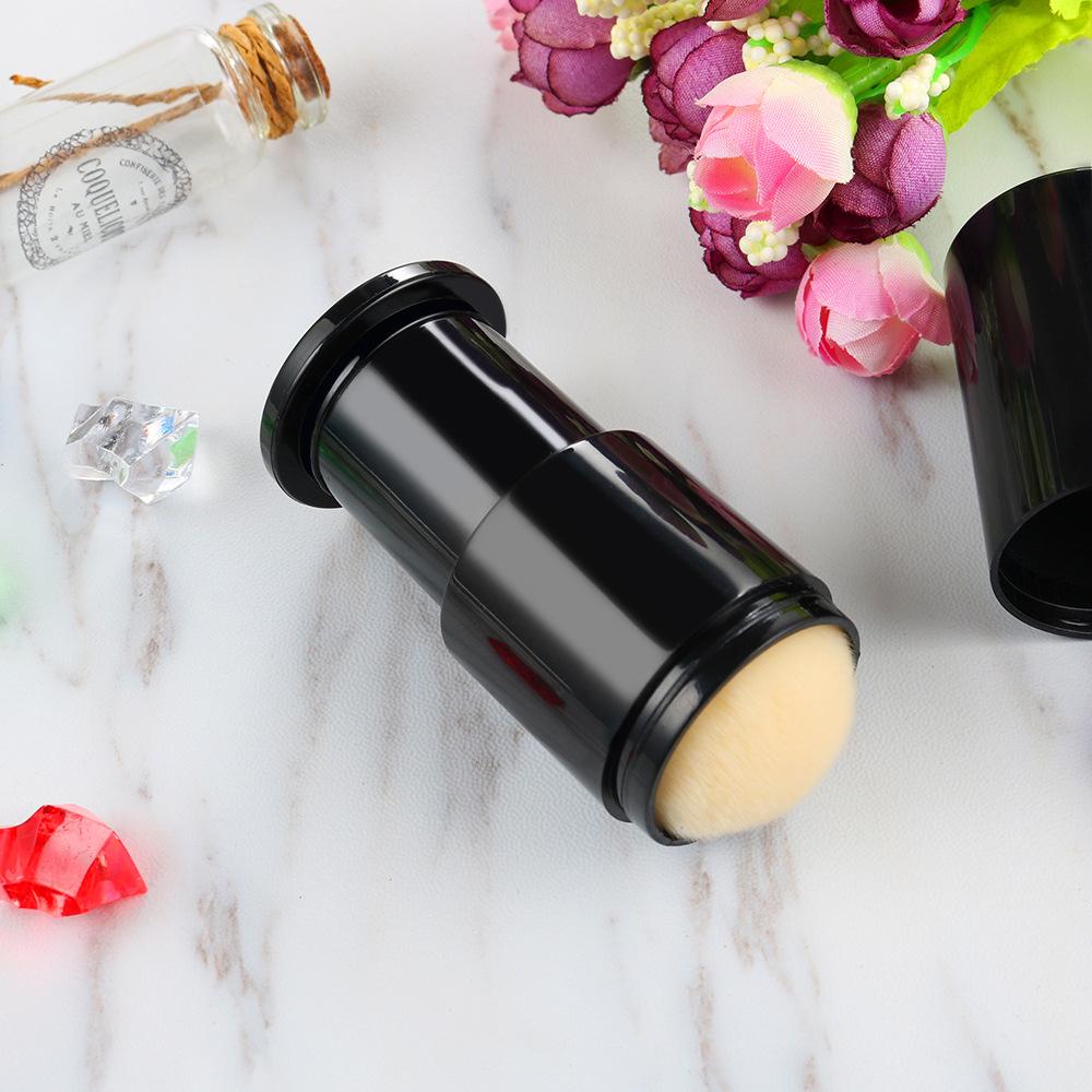 Single Retractable Makeup Brush, Portable Travel Belt Cover, Loose Powder Brush, Blush Brush Honey Brush, Makeup, Makeup Tools