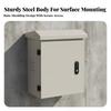 Weatherproof Wall-Mounted Electrical Enclosure Lockable Cabinet with