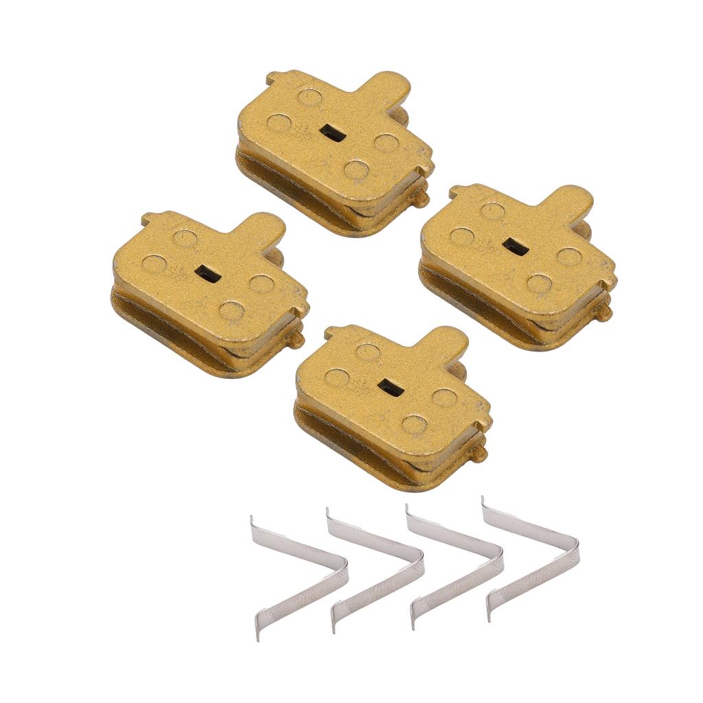 4 Sets Bicycle Disc Brake Pads All Metal Mountain Bike Brake Pads for M355 M446 Bike Accessories