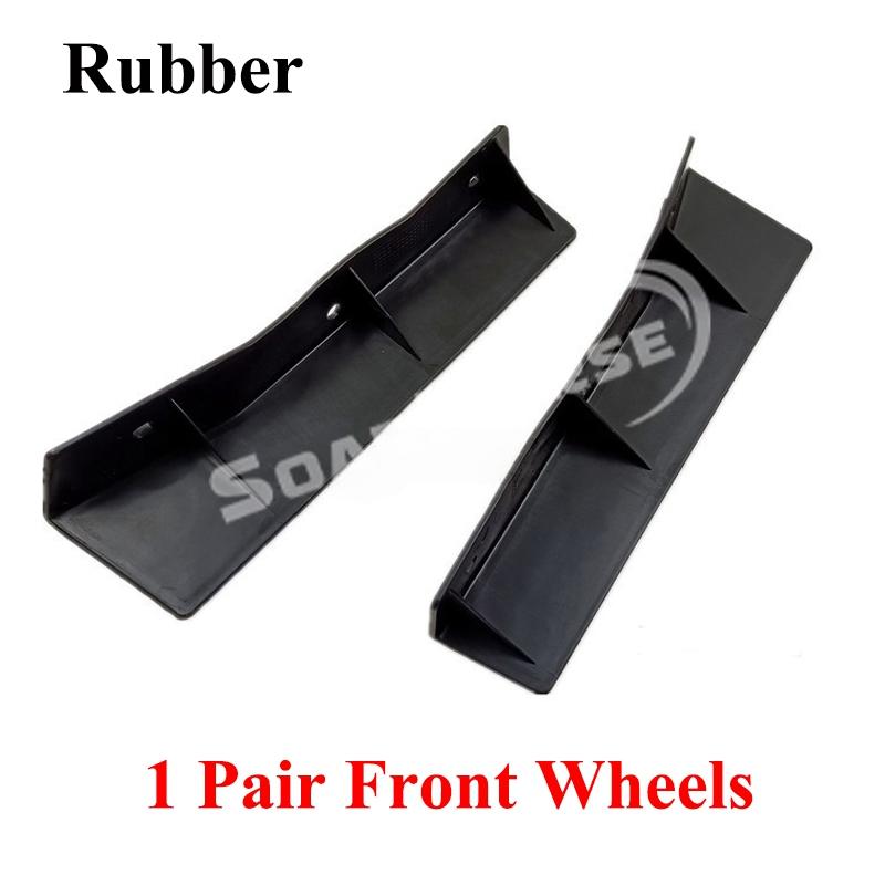 Front Rear Wheel Mudguard Wind Deflection
