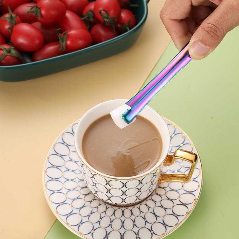 Stainless Steel Kitchen Food Tongs Non-Slip Ice Clip with Teeth BBQ Pastry Baking Clamp Tools Kitchenware Cooking Utensils