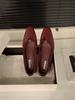 Coarse Heel Black Commuter Single Shoes Women's Shoes New Spring and Autumn Red with Skirt Square Head Shoes