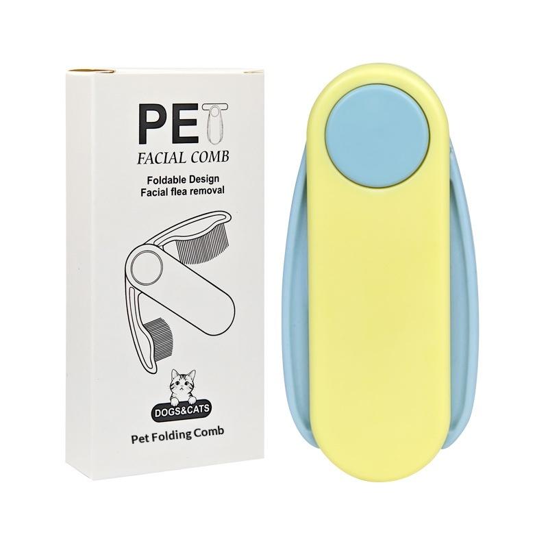 

Pet Dog Cat Flea Removal Comb Dense Tooth Straight Row Pet Folding Comb Pet Hair Grooming Combs Pet Dog Cat Grooming Tool