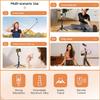 Magnetic Mini Extendable Selfie Stick Tripod Holder Stand with Fill Light Bluetooth Wireless Remote for iPhone 17 16 15 &Android