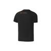 Li Ning Fitness Series Logo Solid Color Short Sleeve T-Shirt Men Tops Black ATSS073-1