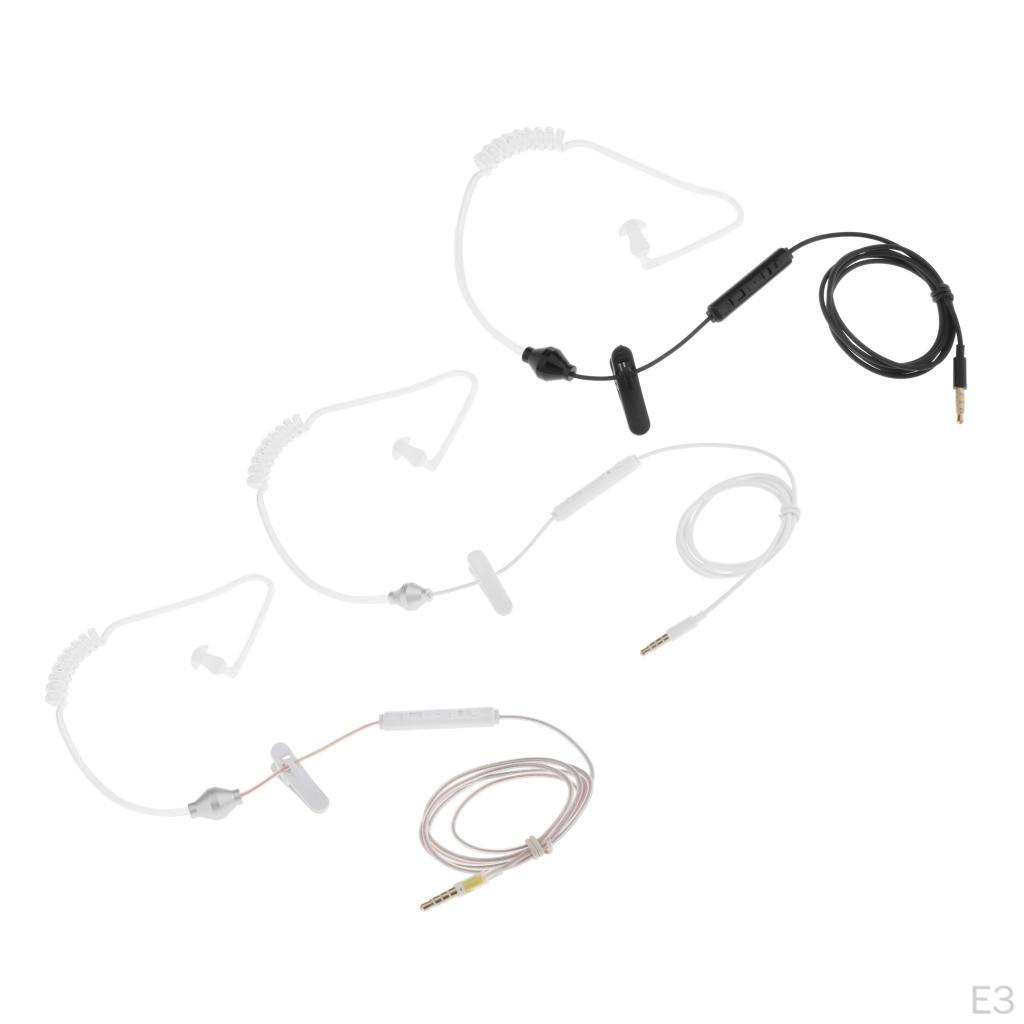 Headphone in-Ear Earbud Acoustic 3.5mm Earphone with Mic for