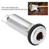 2PCS Metal Guitar Bass Jack 6.35mm Input Output Jack Electric Guitar Parts  For Electric Guitar
