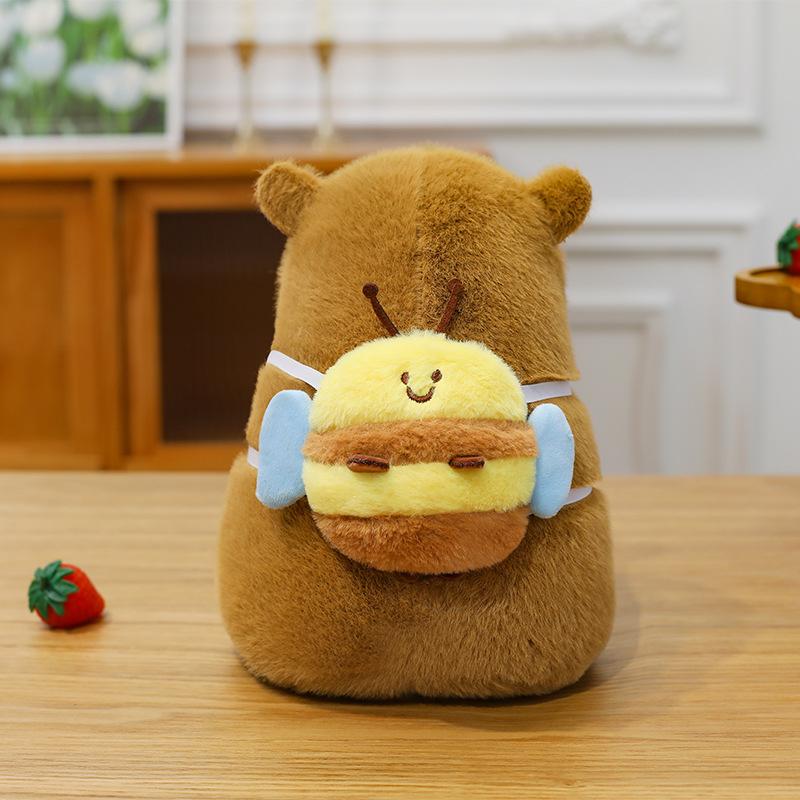 New Kapibara Plush Toys Capybara Dolls Dolls Stall Small Commodities Wedding Throwing Catch Dolls