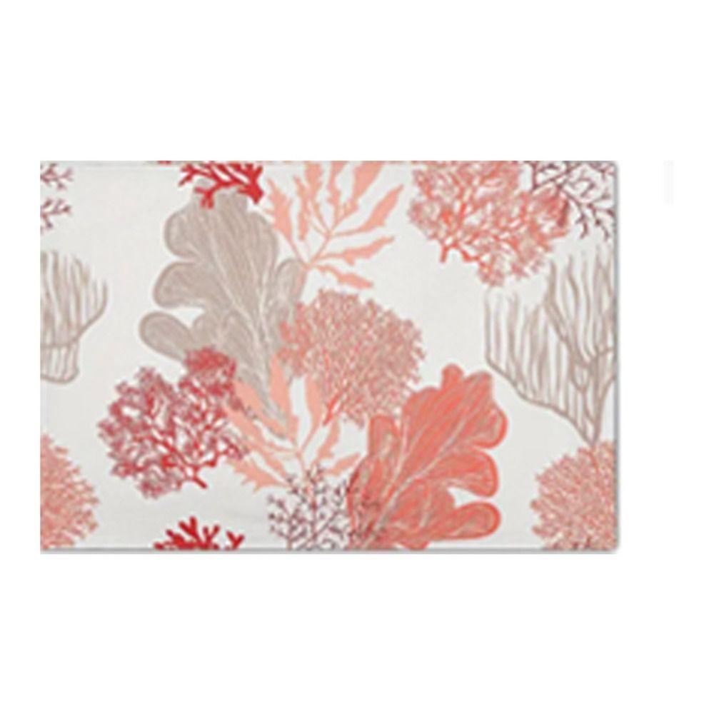 Heat Resistant Summer Beach Placemat Anti Slip Tableware Pad Dining Table Linen Placemat  Household