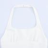 European and American style, new women's clothing, foreign style, neck collar top with bow decoration 4661068.