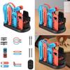 Sports Game Kit with Tennis Racket Golf Club Grip Family Party Pack for Gaming Accessories Organization Base