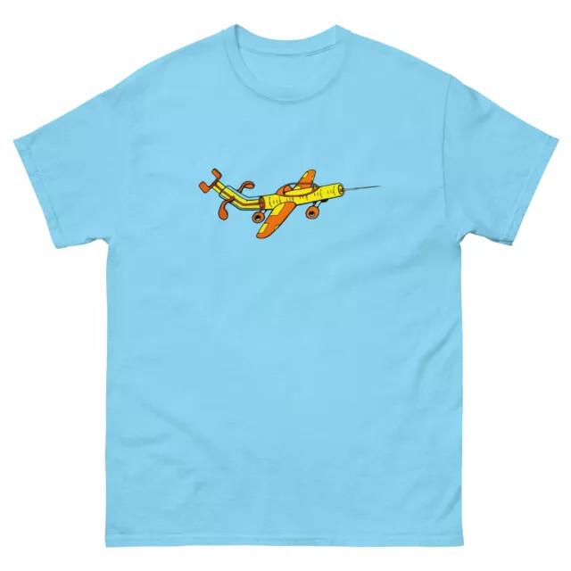 

Needle plane Skate Shirt TShirt Size Mens Tee Sleeve SKATE designs Unisex T-Shirt L