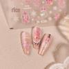 Craft Ferrite Powder Back Adhesive Christmas Manicure Stickers - Frosted Hot Stamping Series M-830