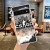Counter Strike CS GO Hot Game Phone Case Cover for Google Pixel 9 8 7 6 5 4 4XL Silicone 7A 6A 5A 4A 3A Pro XL Transparent Shell