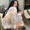 WTEMPO Woman Winter Faux Jacket Plush Outerwears Over Coat Fluffy Jackets Long Sleeve Fuzzy Plush Outwear Warm Coat