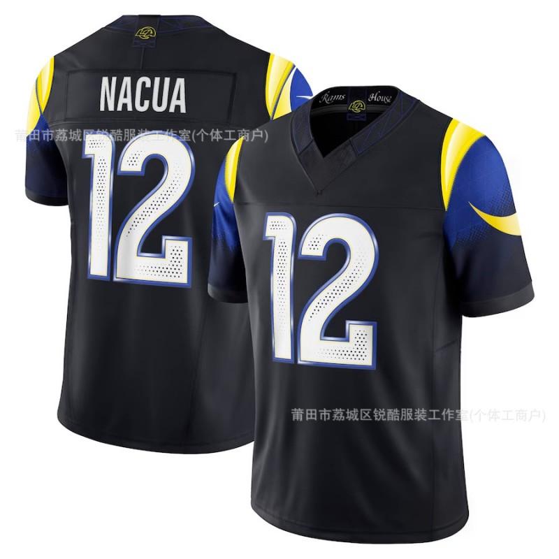 Los Angeles Rams NFL Football Jersey Short Sleeve Men Women Adult Unisex Team Apparel Size S To XXXL