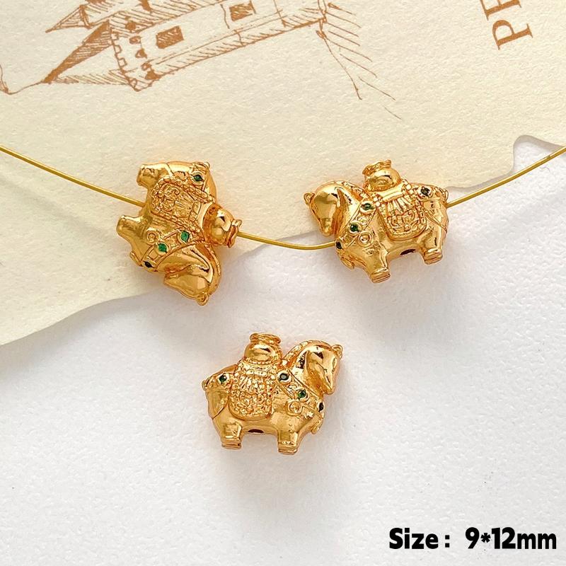 .1Stuks Schattige Gouden Kleur Pony Paard Bedels Hanger Voor Sieraden Maken Ketting Oorbellen Armband Sleutelhanger DIY Accessoires Benodigdheden