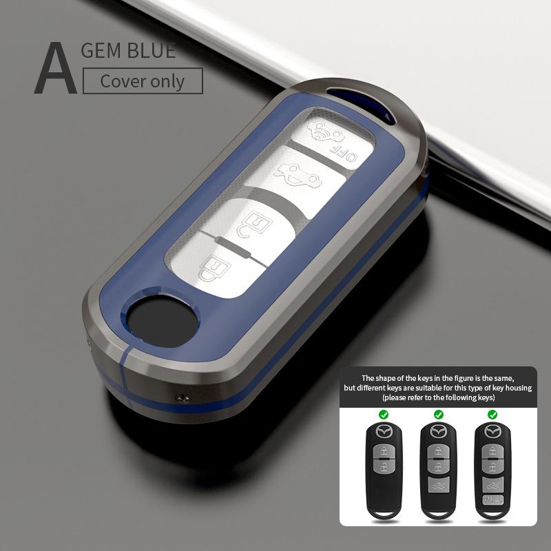 

Mazda Axela Key Case: Compatible with CX4, Atenza, CX5, Ma3 - Premium Car Key Shell