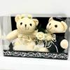 Wedding Gift, Wedding BearWelcome Bear, Pair Set of 3 Sizes (Medium)