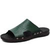 Fashion Male Slipper Flat Slides Summer Casual Men's Shoe With Korean Style Original Cheap Shoes Liquidation Mascullino Designer Luxury