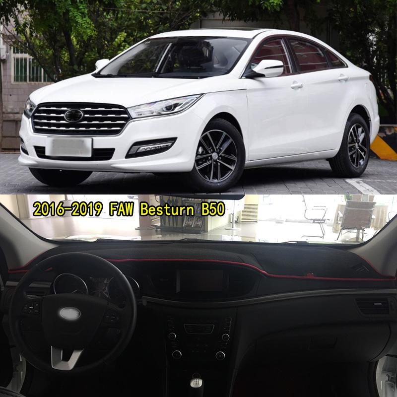 For 2016-2019 FAW Besturn B50 Dashmat Dash Mat Dashboard Cover Instrument Panel Sunscreen Pad Anti-Slip Mat