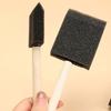 Sponge Brushes Set For Painting And Crafting With Foam Heads And Ergonomic Wood Grips for Various Painting Coloring Task