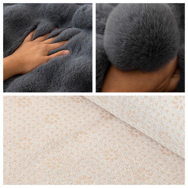 Thick Plush Non-slip Knitted Sofa Cover & Seat Cushion for All Seasons