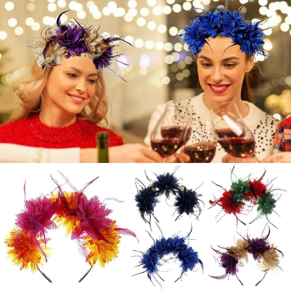 

Вечеринка Свадьба Богемские цветы Венок Гирлянда Корона Венок Пляж Аксессуары для волос Цветочная повязка на голову