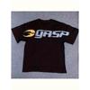 T-shirt da Palestra GASP da Uomo - Maglietta Atletica dalla Vestibilità Ampia con Scritta GASP Audace, Maglietta Nera per Allenamento, Bodybuilding, Allenamento, Abbigliamento Casual Quotidiano -