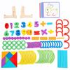 Kids' Creative Tangram Puzzle: Educational Logic and Building Blocks for Early Learning