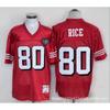 San Francisco 49ers Retro Football Jersey Mens Cotton Blend Training Uniform American Practice Fan Wear