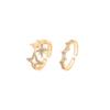 Adjustable Copper Zircon Star Ring for Women - Trendy Temperament Index Finger Jewelry