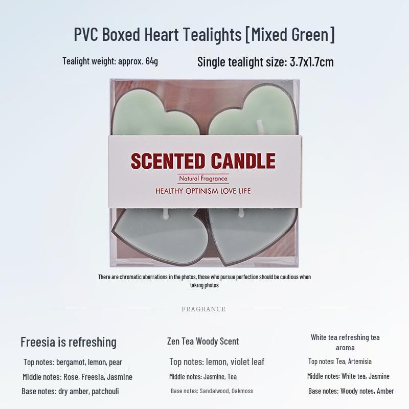 Handmade Mini Aromatic Tea Light Candles: Colorful, Romantic Birthday Gift