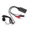 Bluetooth5.0 AUX IN Adapter Wireless Stereo Cable Handsfree Microphone Suitable for Pioneer with 2RCA Audio Port