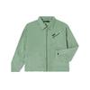 Lee X Randomevent Collaboration Back Spliced Knitted Patch Jacket Unisex Jacket Green LUT005300201690A03715