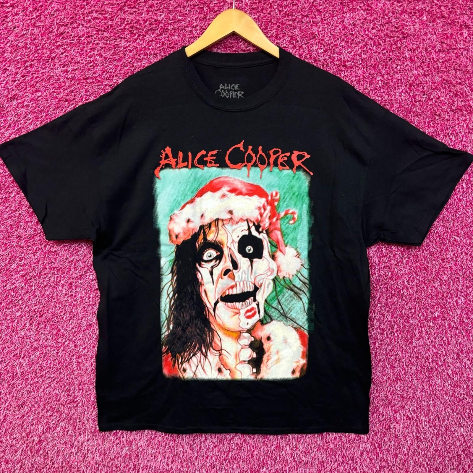 Alice Cooper Santa Claws is Coming to Town Xmas Album Tee XL XXL