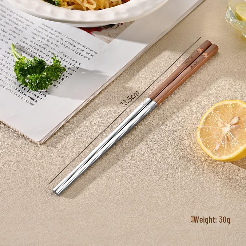 

Shengjia 316 Stainless Steel Cartoon Non-Slip Chopsticks