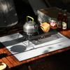 Grill Mat Waterproof Cooktop with Bound Edge Flexible for Picnics