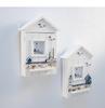 Coastal Seabird Lighthouse Wall-Mounted Key Cabinet