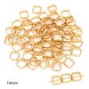 50Pcs Two Hole Ccb Beads Frame Spacer Beads Diy Necklace Bracelet Connectors