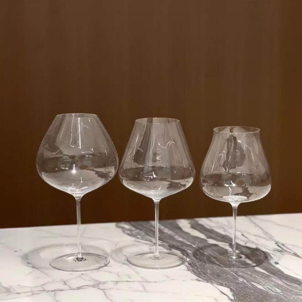France Upscale Burgundy Cup Crystal Handmade Extremely Thin Wine Glass Bar Accessorie Aroma Enlarge Goblet Champagne Glass Decor