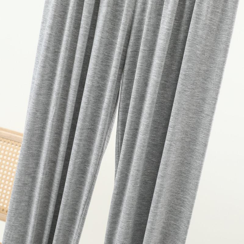 Women's Summer Modal Yoga Long Pants Loose Fit Trousers Plus Size High Waist Dance Workout Square Dance Harem Pants
