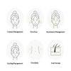 Ceramic Gua Sha Scraper Board Facial Spa Massager Slimmer Skin Tightening Face Lift Body Massage Tool